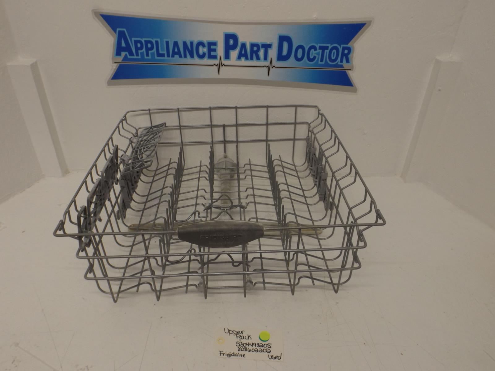 Frigidaire Dishwasher 5304498205 808602202 Upper Rack Used Frigidaire Dishwasher 5304498205 808602202 Upper Rack Used